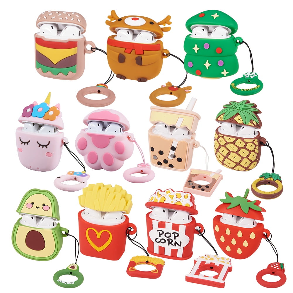 In Stock Silicone Cover For Apple AirPods Anti-Lost Hook Design - Foto 12