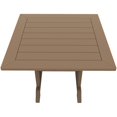 thumbnail image 5 of Paradise 43" Square HDPE Plastic Dining Table, 5 of 5