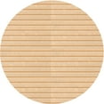 thumbnail image 1 of Ahgly Company Indoor Round Patterned Golden Blonde Gold Area Rugs, 6' Round, 1 of 6