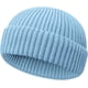 thumbnail image 1 of Gorros de lana de pescr para hombres y mujeres, gorro de punto con puño corto, gorros cálidos de invierno, sombrero de arrastrero elegante, 1 of 3