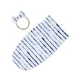thumbnail image 1 of Saco de dormir elástico para bebé, conjunto de dos piezas con banda para el cabello y lazo Saco de dormir para bebé tipo capullo a prueba de patadas, conjunto de banda para el cabello, 1 of 6