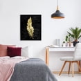 thumbnail image 2 of Feather On Black Black Framed Giclee Art, design by Kim Allen, 2 of 9
