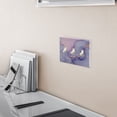 thumbnail image 6 of Haosy Light Switch Cover Plate 3 Gang Electrical Outlet Covers Lilac Marble Decorate Wall Plate 4.56”x4.48”, 6 of 8