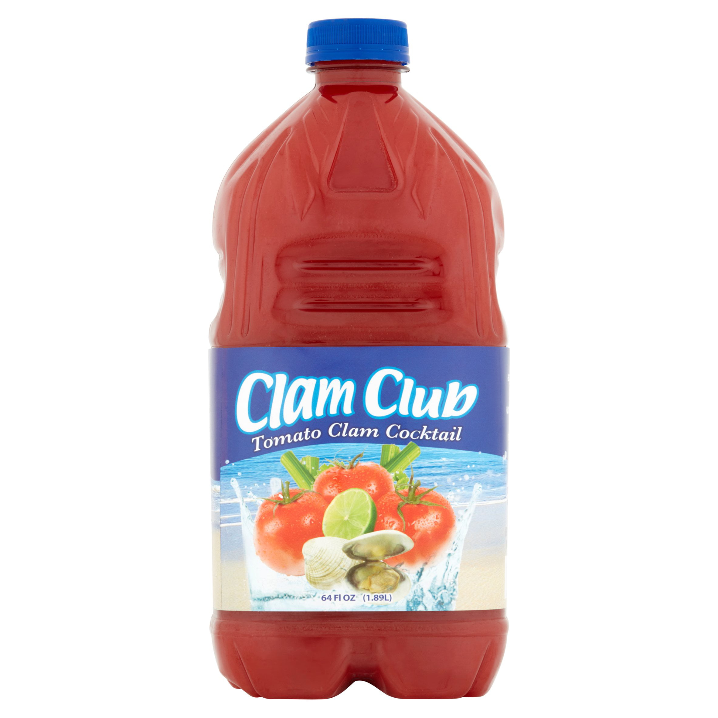 Clam Club Cocktail, Tomato, 64 Fl Oz, 1 Count - Walmart.com