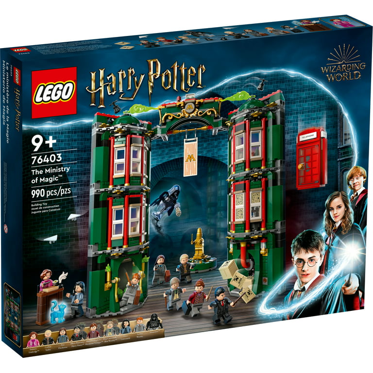  LEGO Harry Potter The Ministry of Magic 76403 Modular Model  Building Toy with 12 Minifigures and Transformation Feature, Collectible  Wizarding World Gifts : Everything Else
