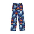 thumbnail image 6 of Fengactive Womens Halloween Pajama Set Long Sleeve Button Down Top with Pockets and Matching Lounge Pants, 6 of 7