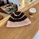 thumbnail image 2 of Sombrero de cubo de punto para mujer, sombreros de disfraz, Halloween, cálido, suave, ganchillo, Navidad, Año Nuevo, sombrero de cubo suave y cálido, 2 of 5