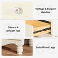 thumbnail image 5 of Tribesigns 3-Drawer Nightstand, White Bed Side Table for Bedroom, Tall Nightstands with Drawer, Large Side End Table with Storage for Living Room, 5 of 7