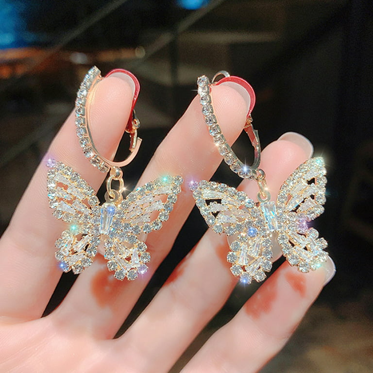 Wholesale Kaimei Wedding Jewelry Wholesale Women Animal Earrings  Accessories 2021 Colorful Crystal Birds Fringed Drop Dangle Earrings From  m.