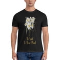 thumbnail image 5 of Kind To Your Mind Men'S Basic Short Sleeve T-Shirt Black 6x-Large, 5 of 5
