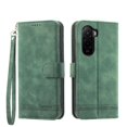 thumbnail image 1 of Wallet Case for Xiaomi Poco M7 4G Flip Phone Case with Card Slots, Cash Pocket, Kickstand, Magnetic Closure & Wrist Strap, TPU Soft Shell Cover Green, 1 of 6