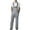 Gray, variant on Men's Bib Overalls Workwear Fashion Lightweight Baggy Cargo Jumpsuit with Muti Pockets and Adjustable Strap Green