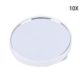 thumbnail image 1 of 88x88x9mm maquillaje portátil 5X 10X espejo redondo cosmético de aumento con dos ventosas Gao Jinjia LED, 1 of 2