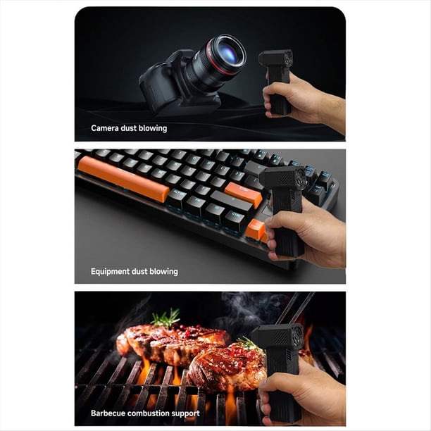 X3 MINI Fan 130000RPM Velocidad del Viento 52M/S Motor Sin Escobillas Ventilador de Conducto de Mano Soplador Eléctrico de Alto Rendimiento