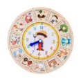 thumbnail image 2 of Learning Plaything Puzzle Sensory Board Toy Fruit Sea Teaching Clocks Montessori C, 2 of 9