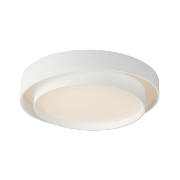 E51044-WT-ET2 Lighting-Ziggurat - 86W 1 LED Flush Mount-4.75 Inches Tall and 24 Inches Wide