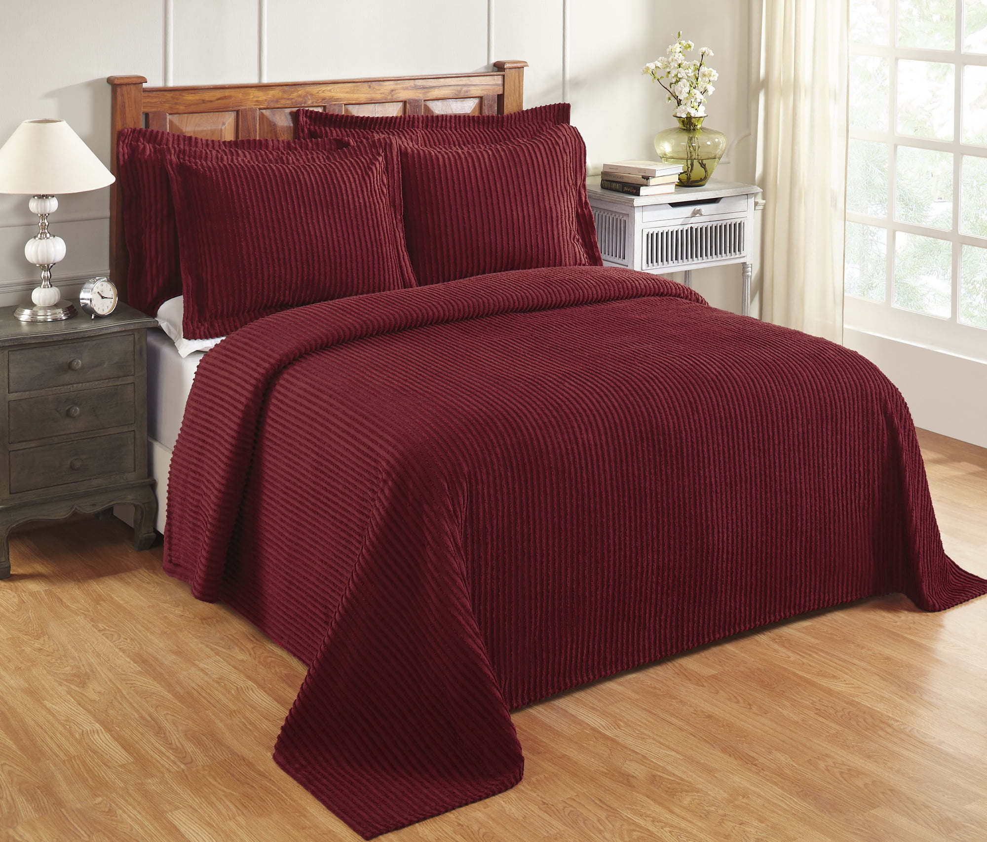 Better Trends Julian Collection in Solid Stripes Design 100 Cotton