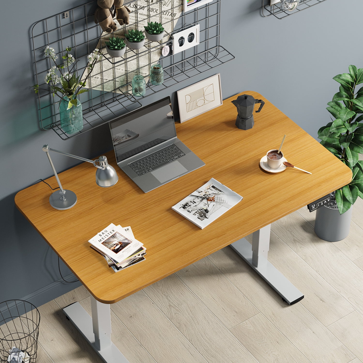 Furmax 48" x 24" Home Office Electric Height Adjustable Standing Desk
