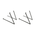 thumbnail image 1 of 2 Pair Portable Archery Bracket Training Targets Boards Stand for XPE Archery, 1 of 7