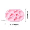 thumbnail image 4 of Silicona Para Pascua, Moldes Para Hornear Conejitos, Molde De Silicona Ligero Y Duradero Para Huevos De Conejito De Pascua Para Gelatina De Jabón De Caramelo Advancent HA044243-02, 4 of 6