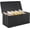 Black, variant on BarefHaven 100 Gallon Outdoor Storage Box, Resin Outdoor Storage Bench with Lockable Lid, Waterproof Deck Box for Garden Tools, Pool Accessories, Cushions