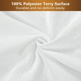 thumbnail image 2 of REGALWOVEN 14" Deep Pocket Fitted Sheet for Twin XL Bed, White, 39 x 80 inch, 2 of 6