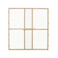 thumbnail image 1 of MidWest Homes for Pets 44 Inch Tall Wood and Wire Mesh Adjustable Dog Pet Gate, 1 of 5