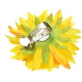thumbnail image 4 of 2 Pcs of Rustic Big Diameter 7.08inch Artificial Sunflower Curtain Clips Curtain Tiebacks Accessory Curtain Holder Curtain Holdbacks for Home Office Decoration,Bright Yellow, 4 of 15