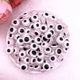 thumbnail image 3 of 50PCS 6/8/10mm Oval Beads Evil Eye Resin Spacer Beads for Jewelry Making DIY Bracelet Beads #01, 3 of 5