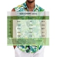 thumbnail image 3 of LTTVQM Hawaiian Shirts for Men 2026 Summer Beach Sleeveless Button Down Shirts Casual Tropical Print Tee Holiday Clothing Hot Pink M, 3 of 5