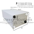 thumbnail image 4 of Class A Customs | T-4000-BPK| 40 Gallon Fresh Water Tank & Plumbing Kit RV Concession, 4 of 4