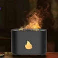 thumbnail image 4 of jifeng 3D Flame Night Light Air Humidifier USB Charging 200ml Quiet Essential Oil Aroma Black, 4 of 8