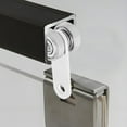 thumbnail image 4 of FUTUREORYY Roues de Piste Acier Inoxydable Argent Installation DIY 1Pcs, 4 of 8