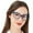 Blue, variant on MARE AZZURO Oversized Reading Glasses Women Trendy Round Readers 1.0 1.25 1.5 to 3.5 (3 Colors) Polycarbonate Lens