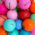 thumbnail image 1 of Mulligan - 48 Assorted Colour Mix 5A/4A Recycled Used Golf Balls, 1 of 3