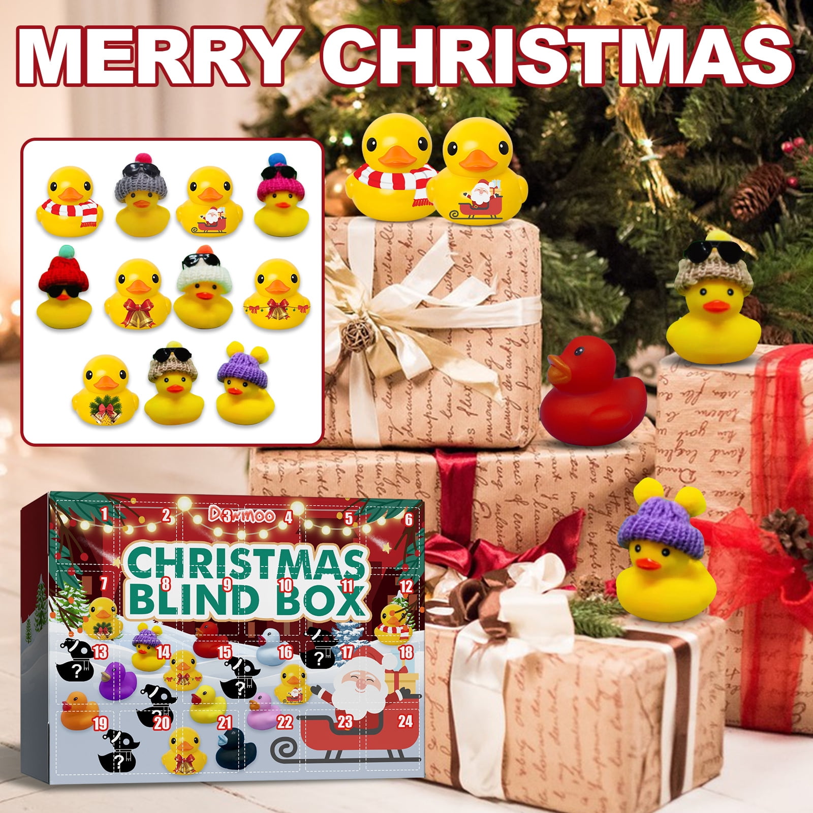 Christmas Advent Calendar for Kids,2022 Christmas Countdown Calendar,with Rubber  Ducks Fun Toys for Boys, Girls, Kids and Toddlers, Christmas Party Favor  Gifts - Walmart.com