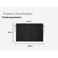 thumbnail image 5 of Car Window Shades - Windshield Sun Shade for Baby Track Type, Car Sun Shade Windshield Keeps Cooler Screen for Sleeping Camping（black）, 5 of 5