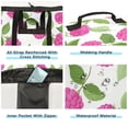 thumbnail image 5 of Large Capacity Drawstring Laundry Backpack Portable Dirty Clothes Hamper Raspberry, 5 of 7