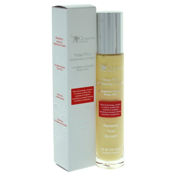 The Organic Pharmacy Rose Plus Brightening Complex - All Skin Types Serum - 1.18 oz