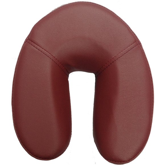 Cojín básico color burdeos para soporte facial de masaje
