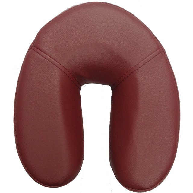 Cojín básico color burdeos para soporte facial de masaje