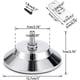 thumbnail image 2 of Mesa de billar CHAO Patas niveladoras ajustables de metal para mesa de fútbol y hockey, 2 of 5