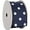 Navy, variant on Threadart Grosgrain Dots Ribbon 1 1/2" - 5 Yards - Navy - Available in 19 colors and 4 Widths - For Bows, Decorations, Hair Clips, and More