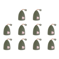 thumbnail image 1 of Carteras para Llaves Dibujos Animados Minifunda para Llavero Coche Con Gato Ciervo Conejo (gato Verde), 1 of 4