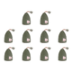 thumbnail image 1 of Carteras para Llaves Dibujos Animados Gato Ciervo Conejo Mini Estuche Coche (gato) Verde, 1 of 4