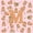 Brown Pink 05, variant on Manfei Cute Capybara Kitchen Curtains,Lovely Initial A Black Out Curtains Pack of 2 (42x63 Each),Pink Brown