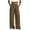 d47-Brown, variant on KPOPLK Barrel Pants for Women Hidden Elastic Quick Dry Cargo Pant Travel Crop Ankle Wide Leg Golf Trousers with Pockets Size XL,AG