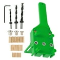 thumbnail image 1 of Willstar 1/8//44Pcs Woodworking Doweling Jig Drill Guide Wood Dowel Drill Hole Tool PS, 1 of 11