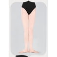 thumbnail image 5 of CPNG Girls Stirrup Tights Dance Socks Solid Color Thin Pantyhose 60D Stepping Pantyhose Dance Socks Ballet Tights(Khaki,10-14 Years), 5 of 9