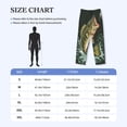thumbnail image 4 of Balery Largemouth Bass jumps out of water Pantalones de pijama para hombre, pijama ultraligero, pantalón de descanso-Medium, 4 of 6